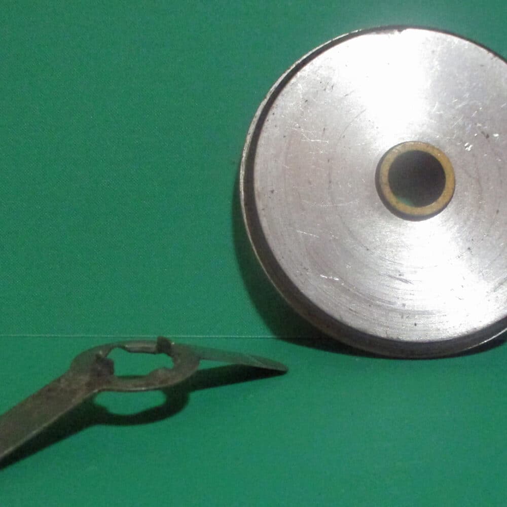 Backplate W/Spring For 1/3Hp Milk Pump 3&Quot;Od Main Photo