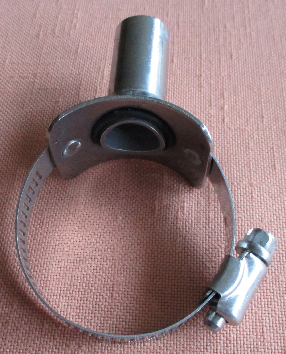 Nipple, 9/16&Amp;Quot; W/Clamp For 2&Amp;Quot; Pipe