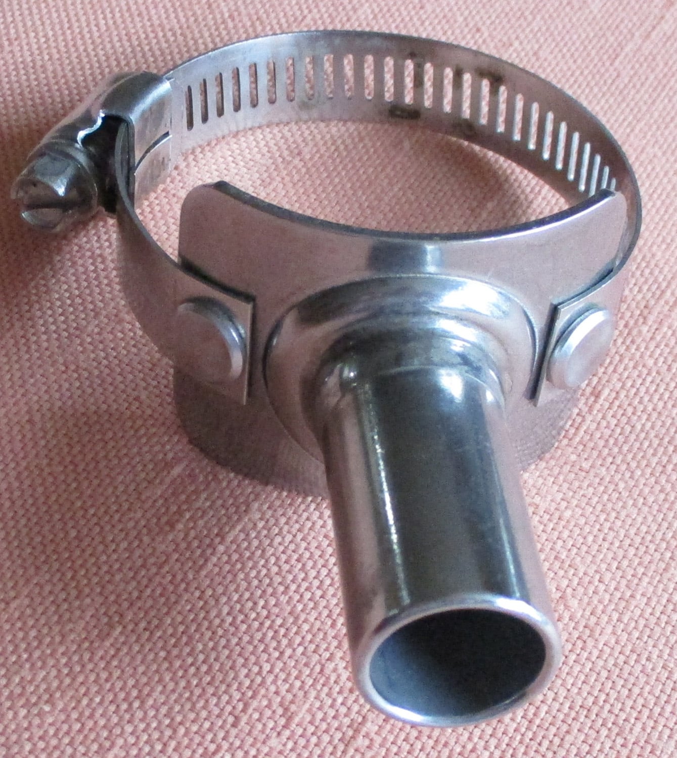 Nipple, 9/16&Amp;Quot; W/Clamp For 2&Amp;Quot; Pipe