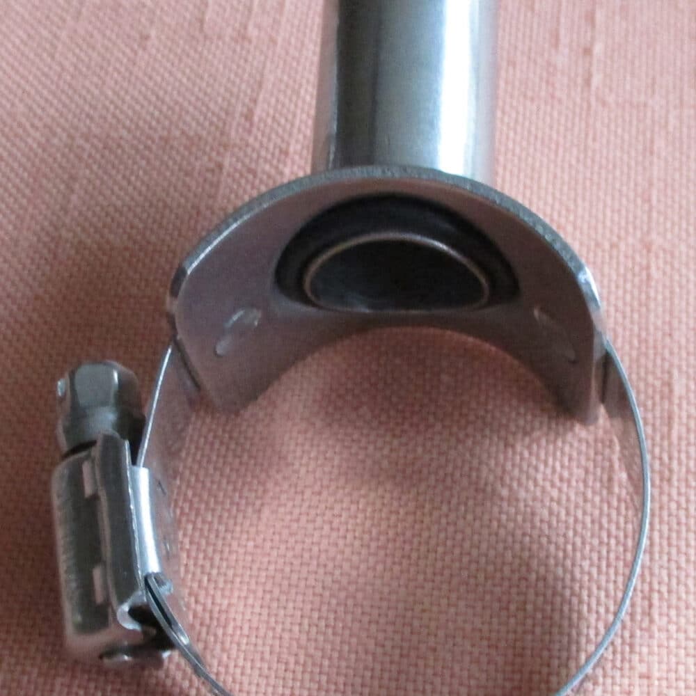 Nipple, 11/16&Quot; W/Clamp For 1 1/2&Quot; Pipe