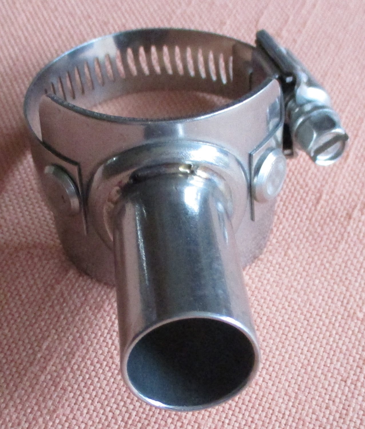 Nipple, 11/16&Amp;Quot; W/Clamp For 1 1/2&Amp;Quot; Pipe