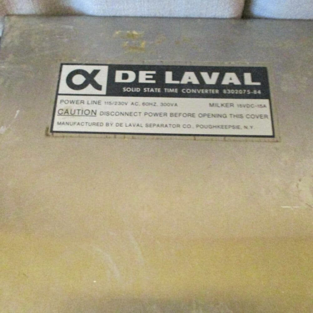 Solid State Time Converter, DeLaval