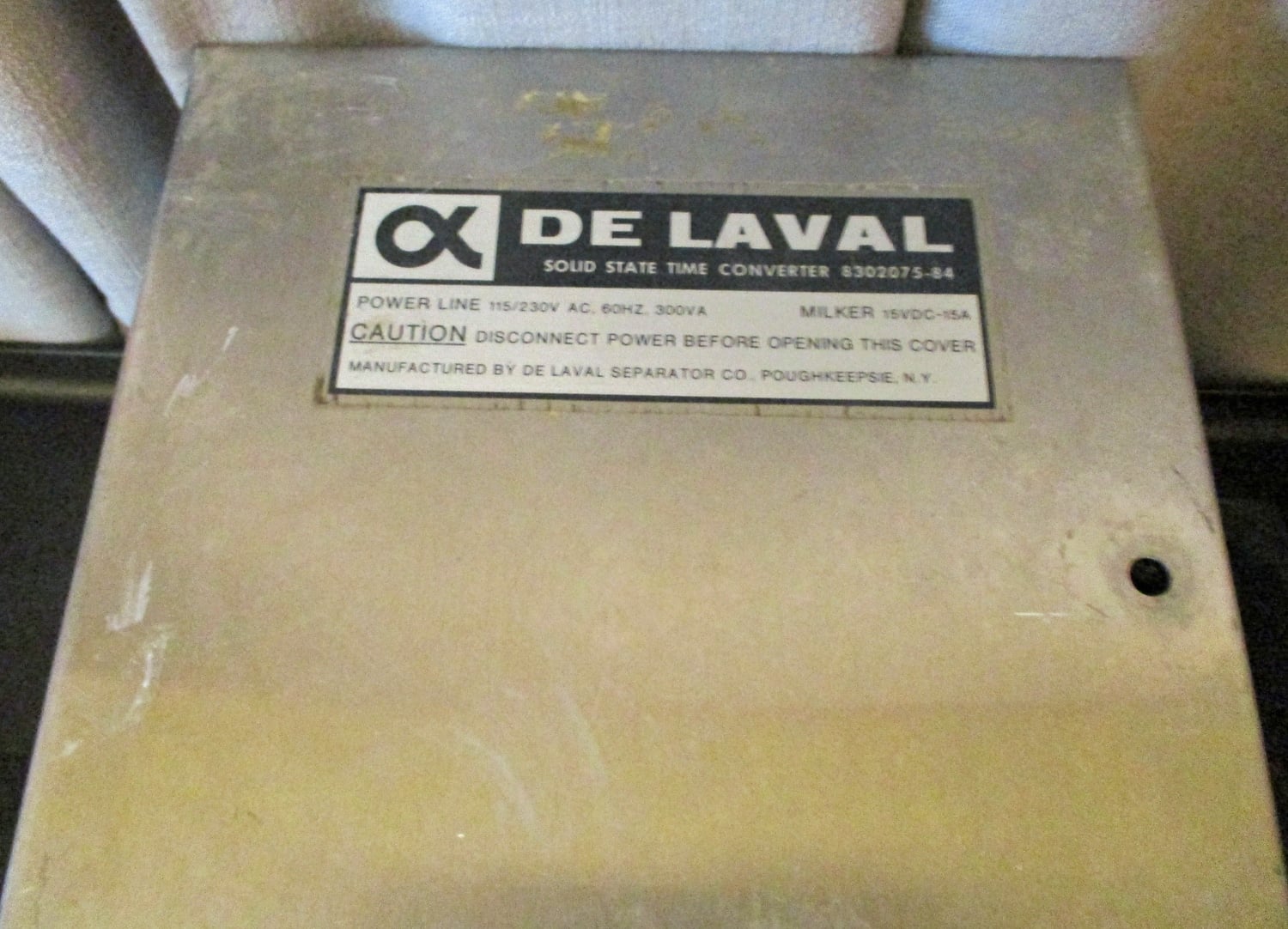 Solid State Time Converter, DeLaval 6 Solid State Time Converter, DeLaval