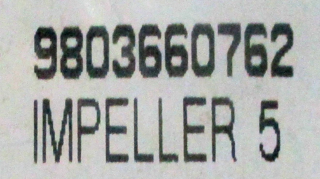 Large Impeller, 5"OD x 1.352" 10 Large Impeller, 5"OD x 1.352"