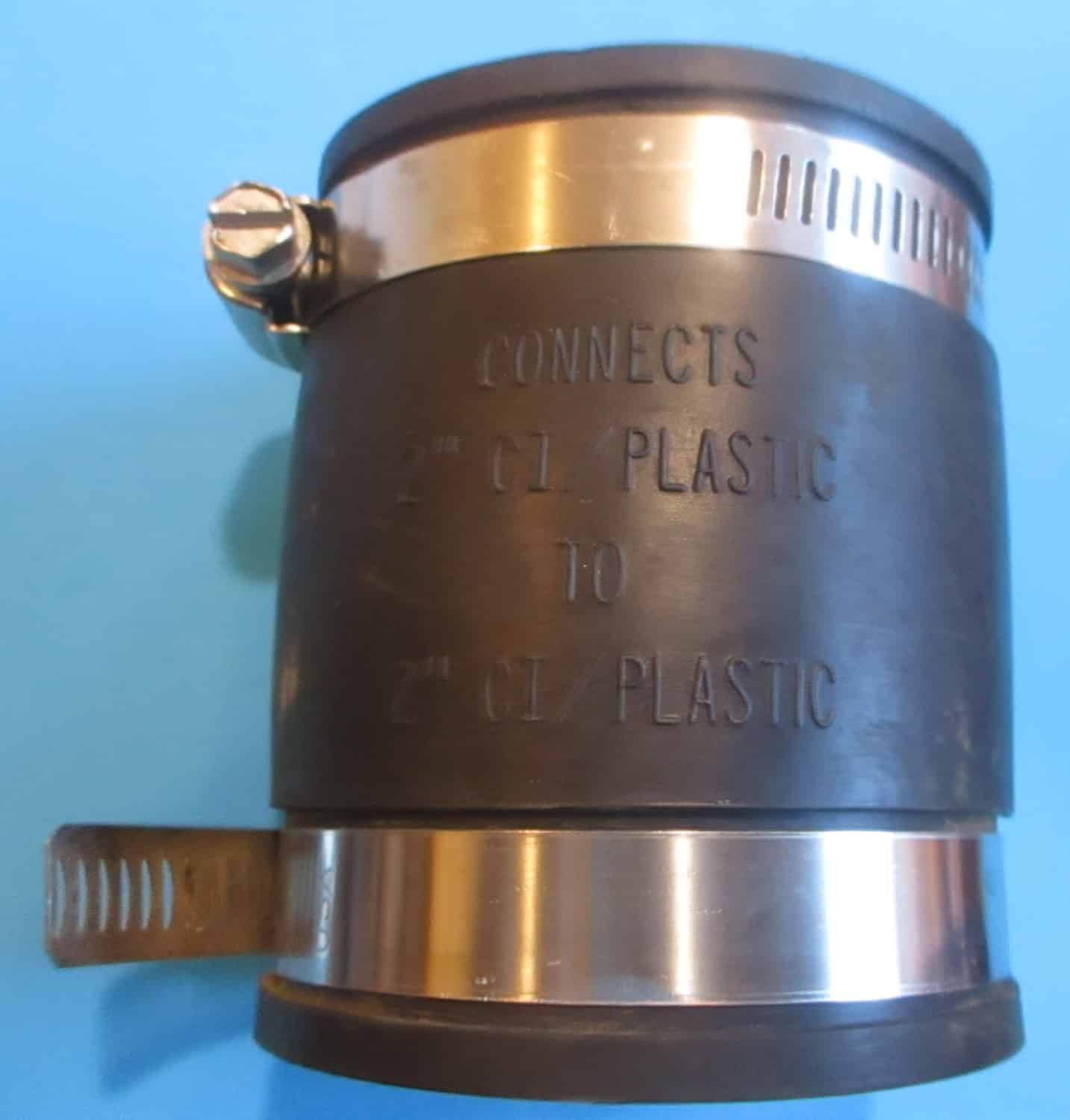 Coupling, Rubber w/Clamps, 2" 4 Coupling, Rubber w/Clamps, 2" - Image 2