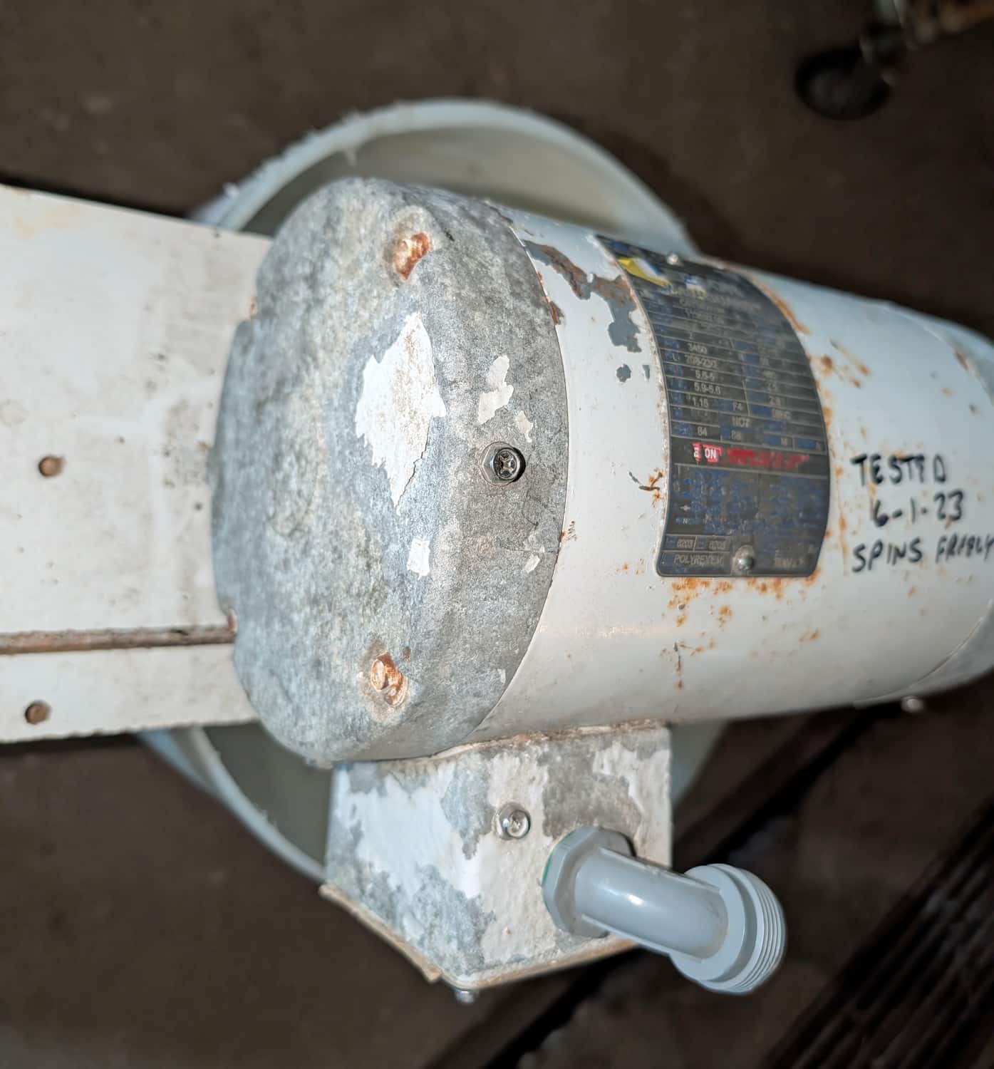 2 Hp Duck Washguard Motor