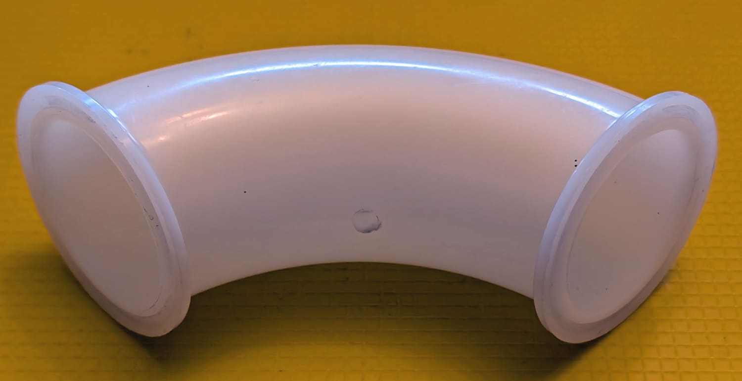 Elbow, 90° Poly, 2" 3 Elbow, 90° Poly, 2"
