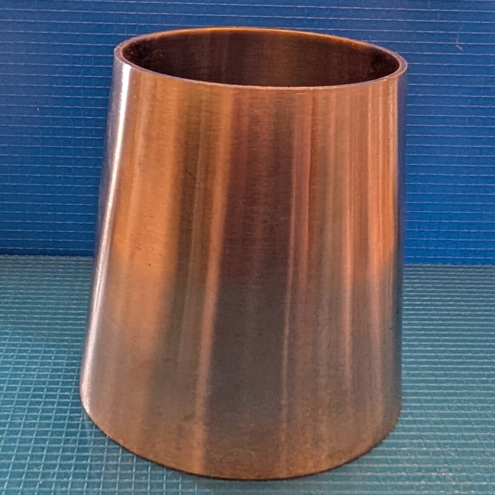 Concentric SS Reducer, 4" x 3", Weld