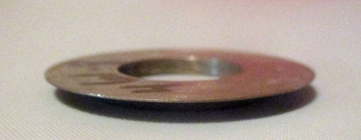 Seat, Check Valve 1 1/2" SS 6 close up