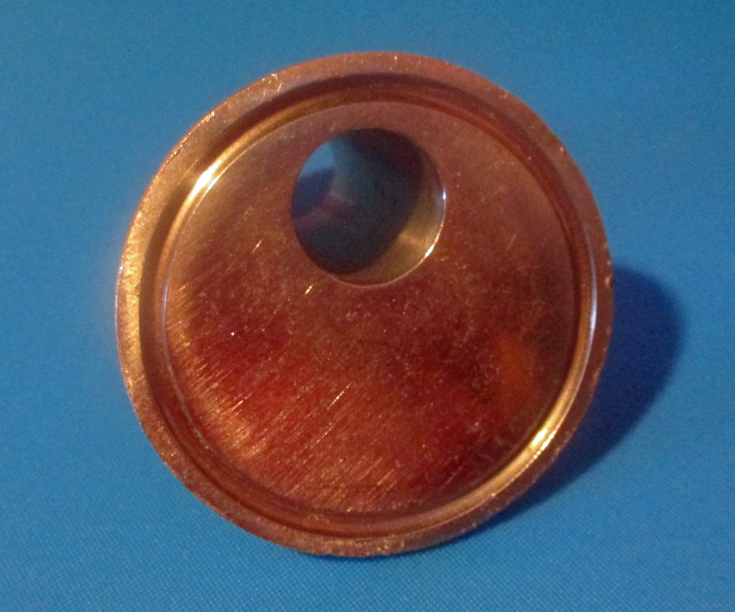 Nipple, Eccentric w/1 1/2" Tri-Clover Base 6 close up