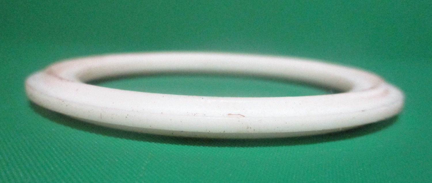 Gasket, Tri-Clover Teflon for 2" Pipe 4 close up