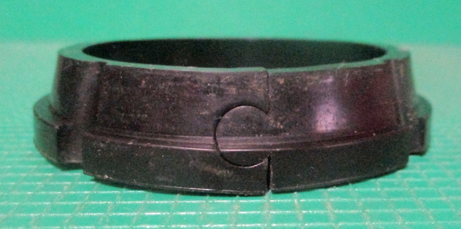 Coupling Pad w/Lip For 2" Glass Pipe 9 Coupling Pad w/Lip For 2" Glass Pipe