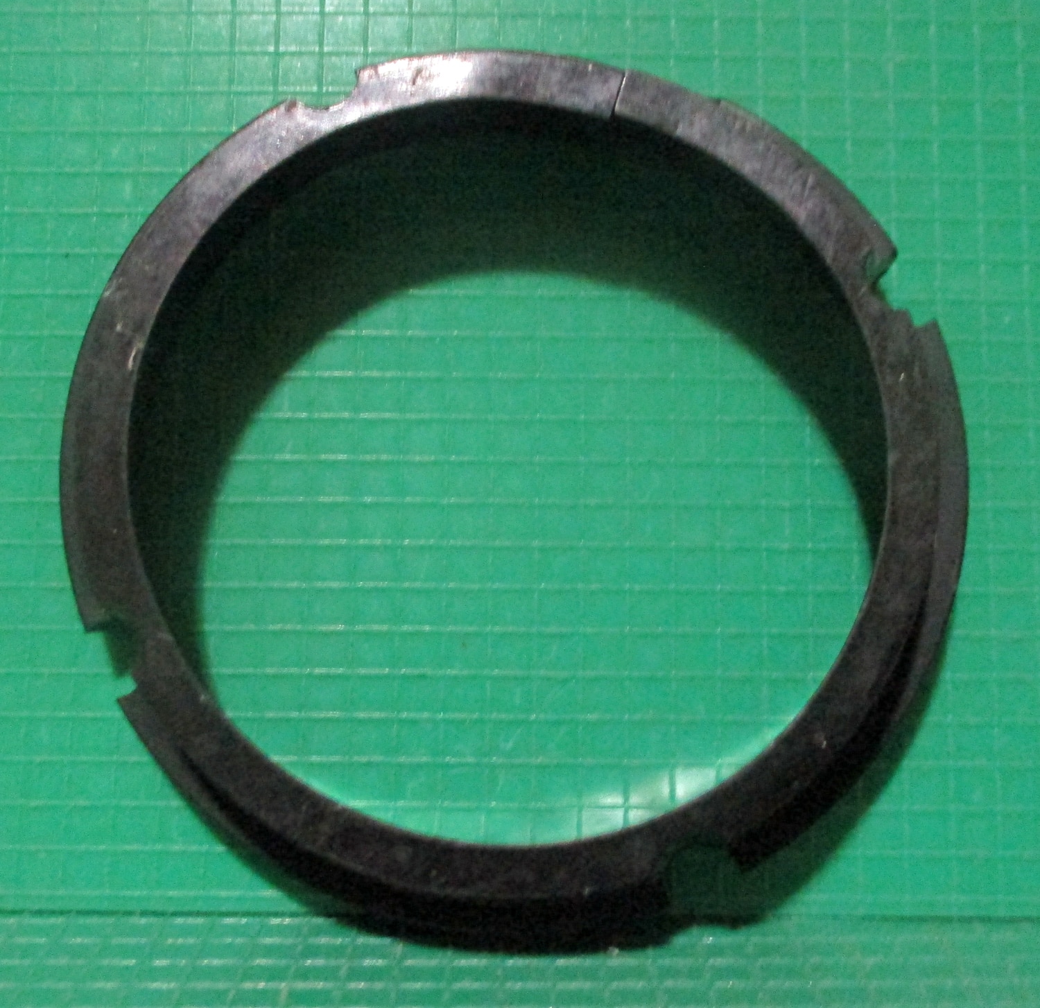 Coupling Pad w/Lip For 2" Glass Pipe 6 Coupling Pad w/Lip For 2" Glass Pipe