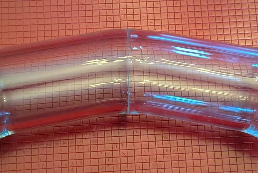 Pyrex 30° Bend, 7 1/4"L