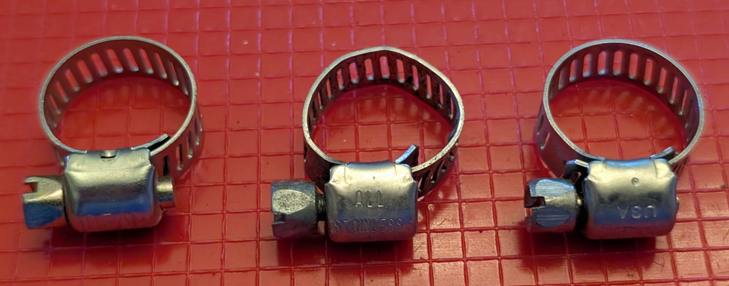 Hose Clamp, #4, Pkg/3 6 Hose Clamp, #4, Pkg/3
