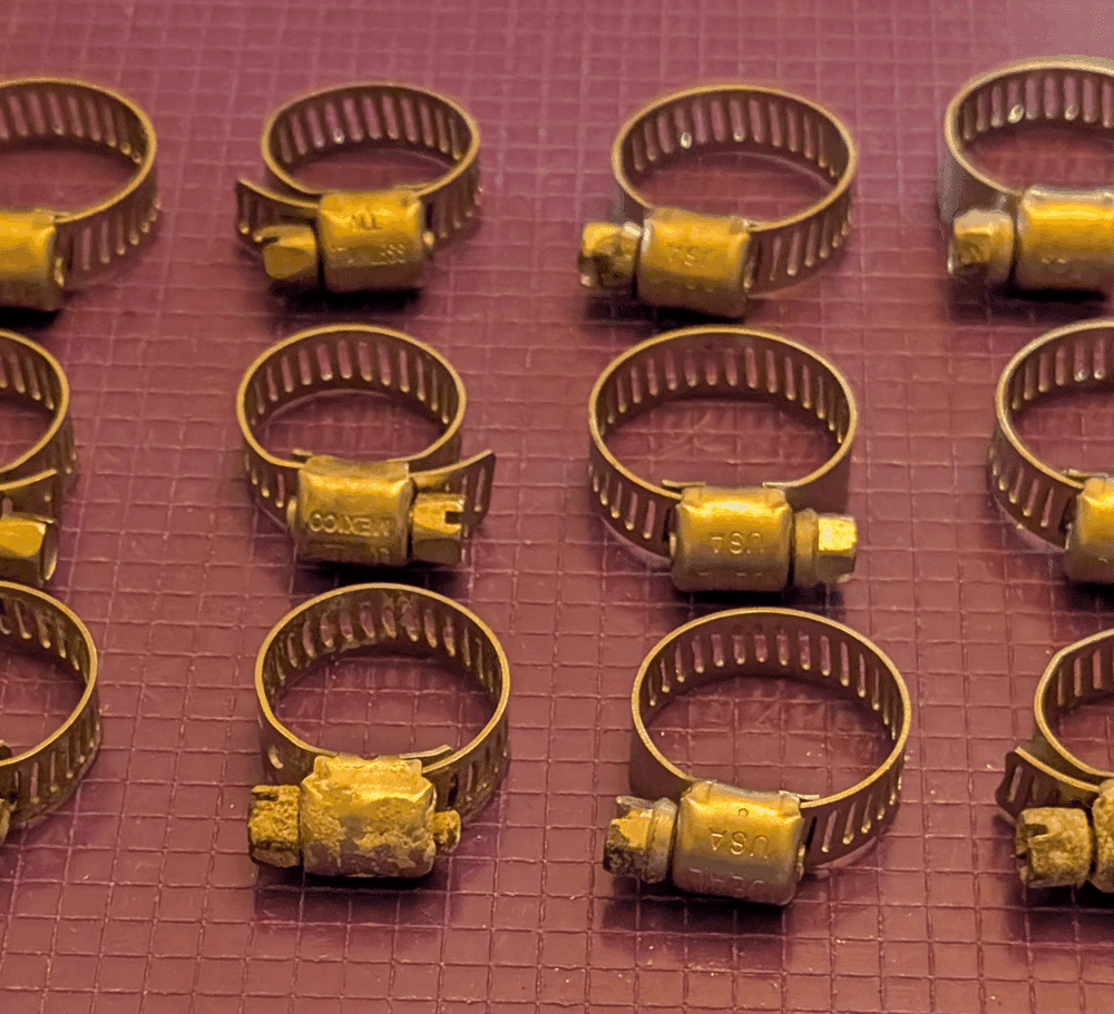 Hose Clamp #6, Pkg/12