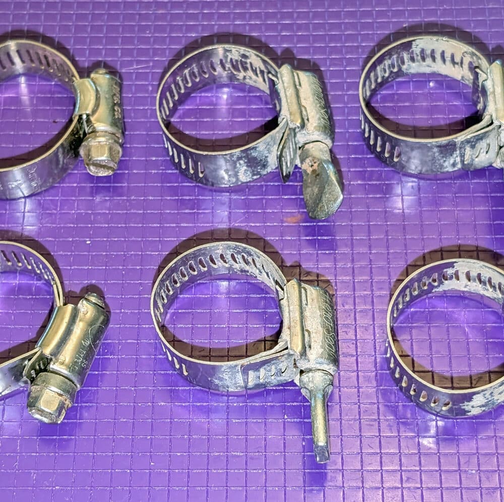 Hose Clamp, #12, Pkg/6