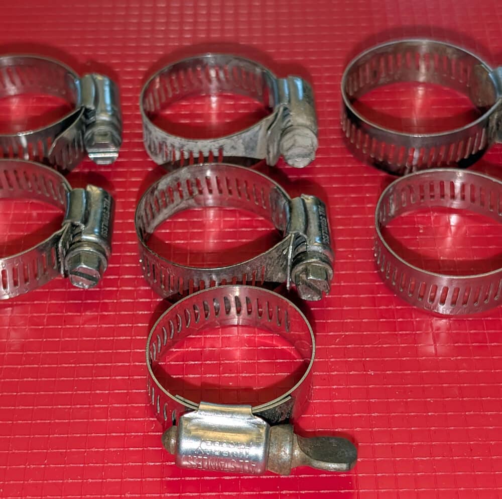 Hose Clamp, #16, Pkg/7