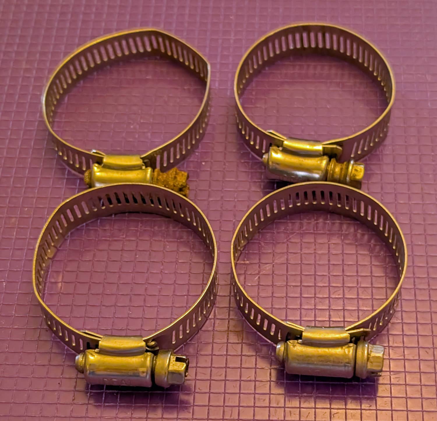 Hose Clamp, #24, Pkg/4