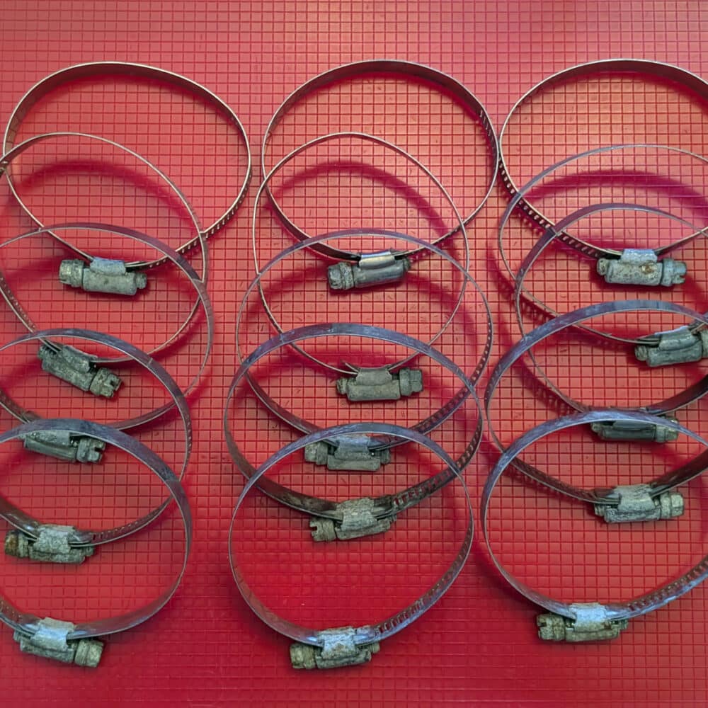 Hose Clamp, #040, Pkg/15