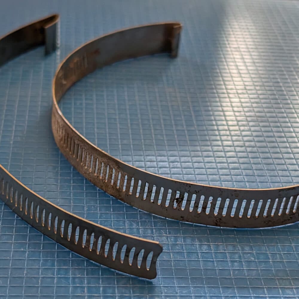 Male Clamp Half for 3" Pipe, Pkg/2