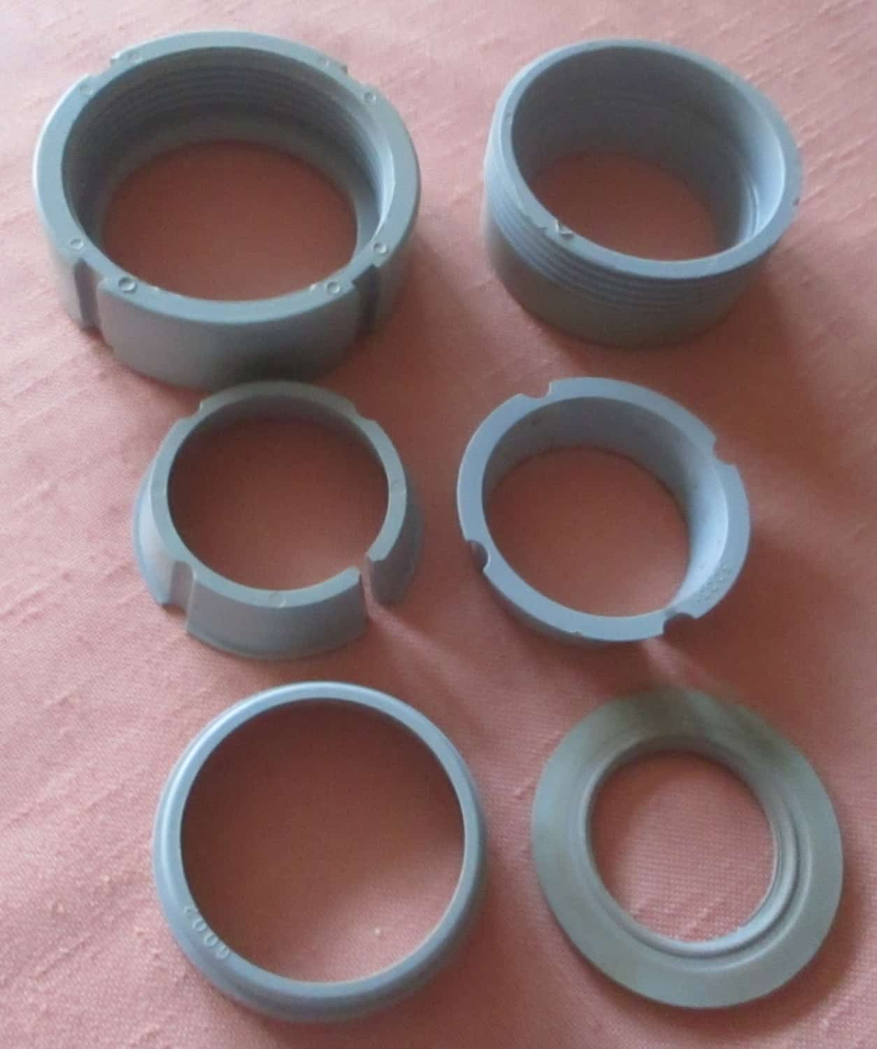 Complete PVC Coupling for 2" Glass 8 Complete PVC Coupling for 2" Glass - Image 6