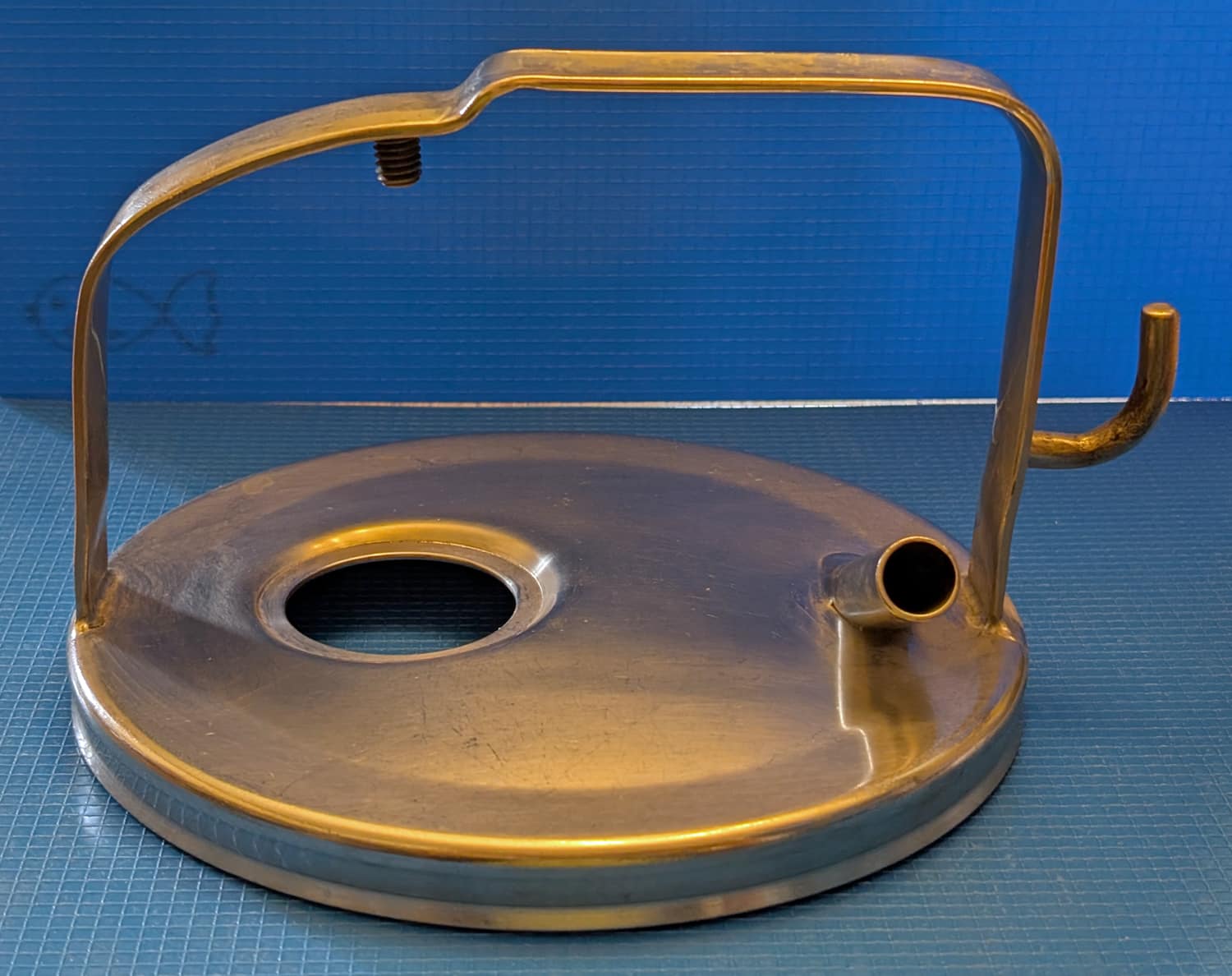 Lid, Bucket w/One Pipe & Hole 3 Lid, Bucket w/One Pipe & Hole
