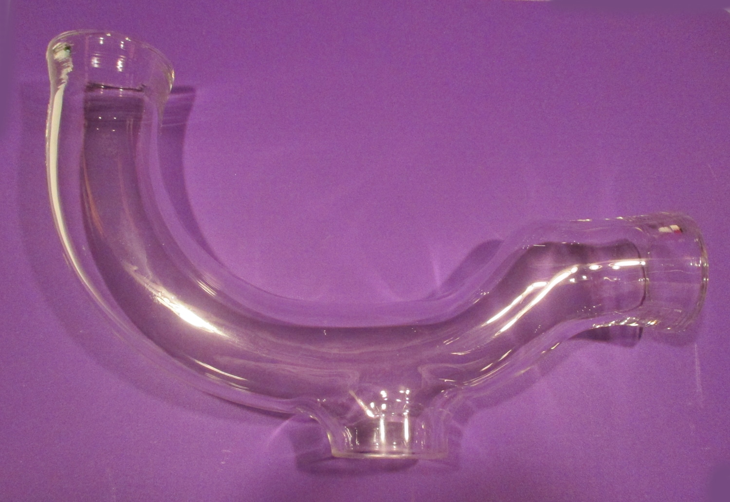 Sweep 1 1/2" Glass, w/Snub Top Hole, No Ferrule 5 Sweep 1 1/2", w/snub top hole, no ferrule