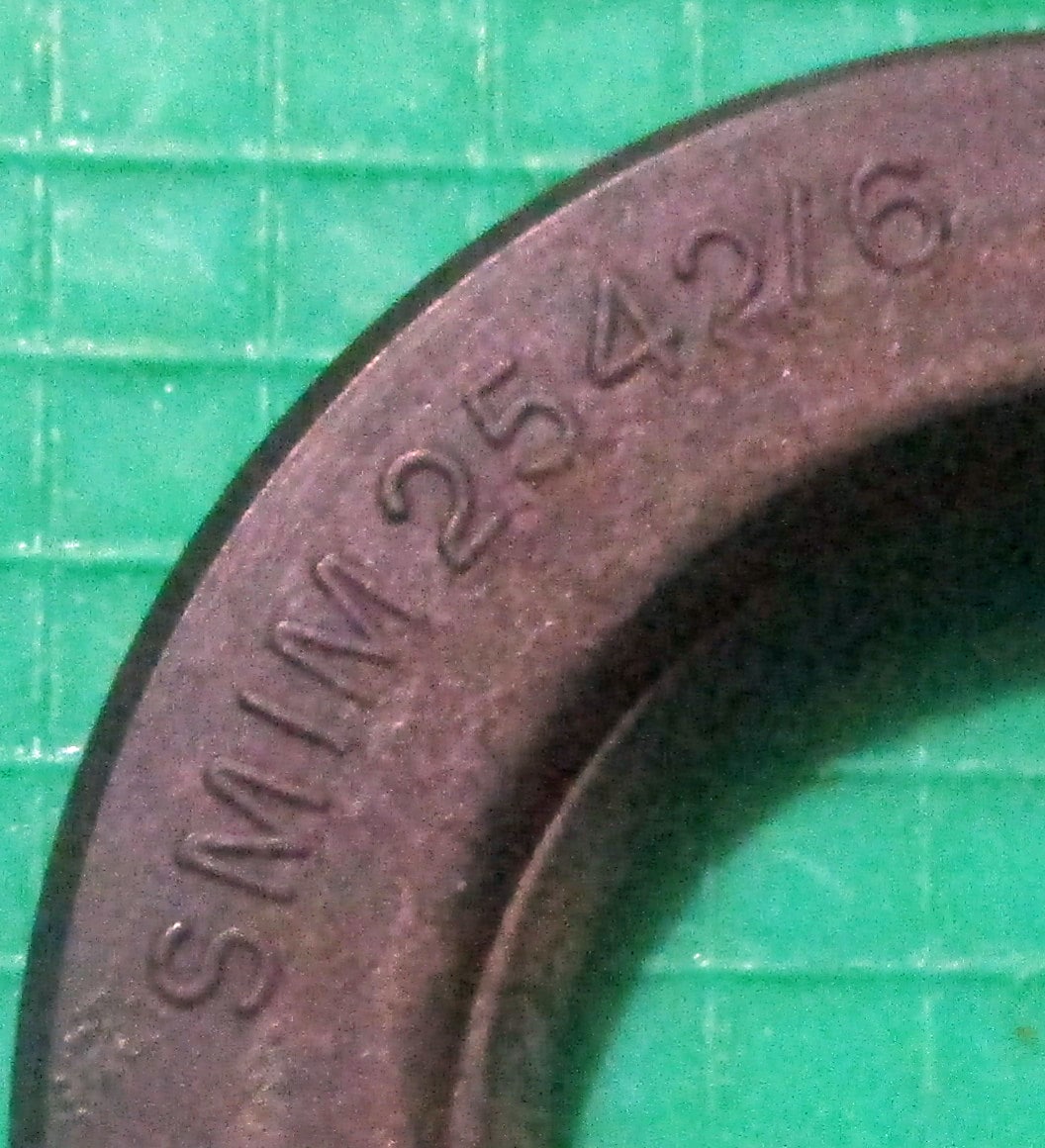 9mm Seal, 1 5/8"OD 7 9mm Seal, 1 5/8"OD