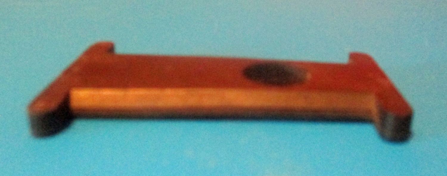 Diaphragm, Rubber for Stallcock/Milk Inlets 3 3/16"L 5 close up