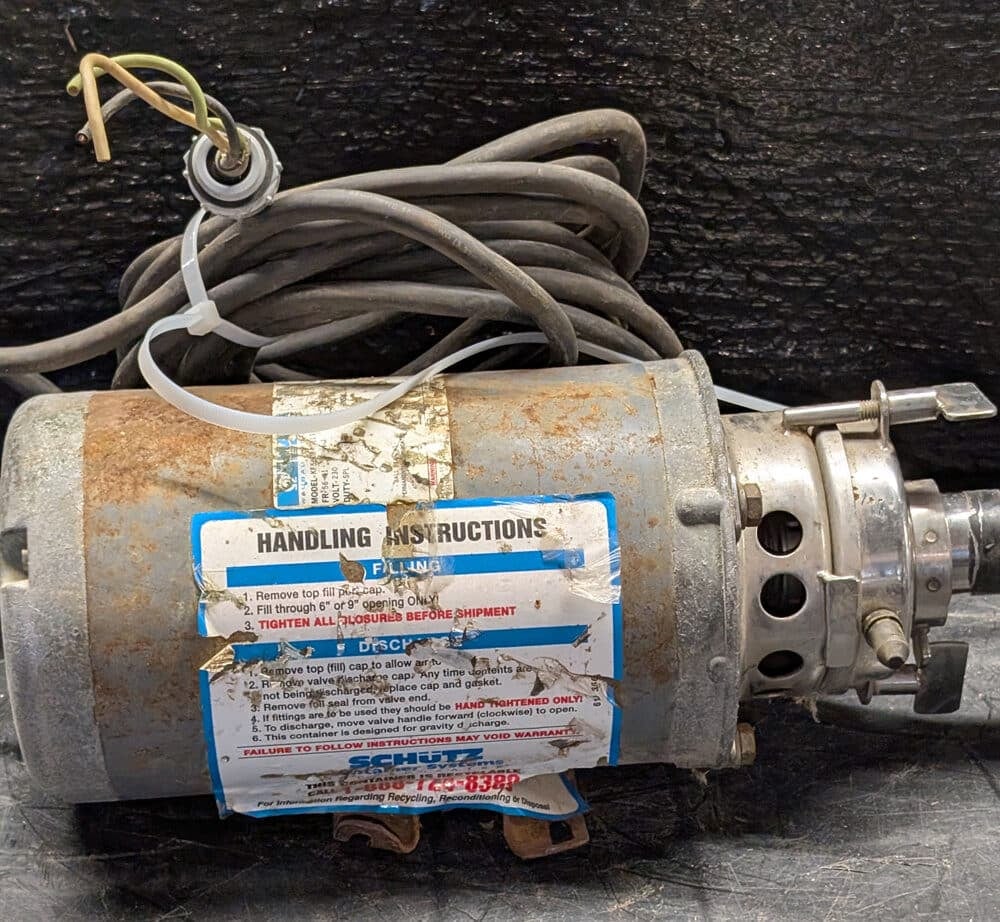 Motor w/Wire & Pump
