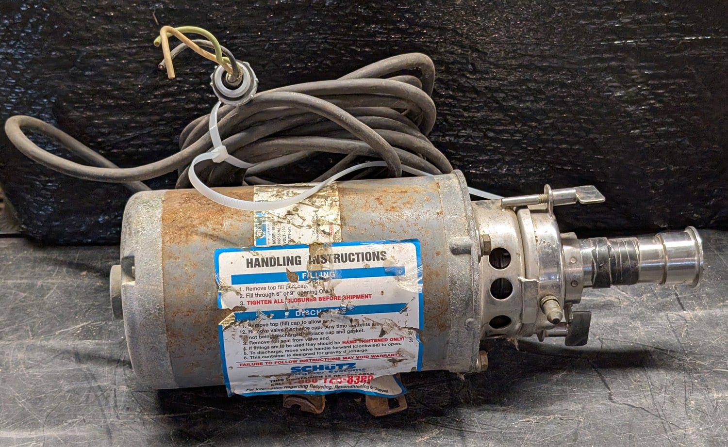 Motor W/Wire &Amp;Amp;Amp; Pump