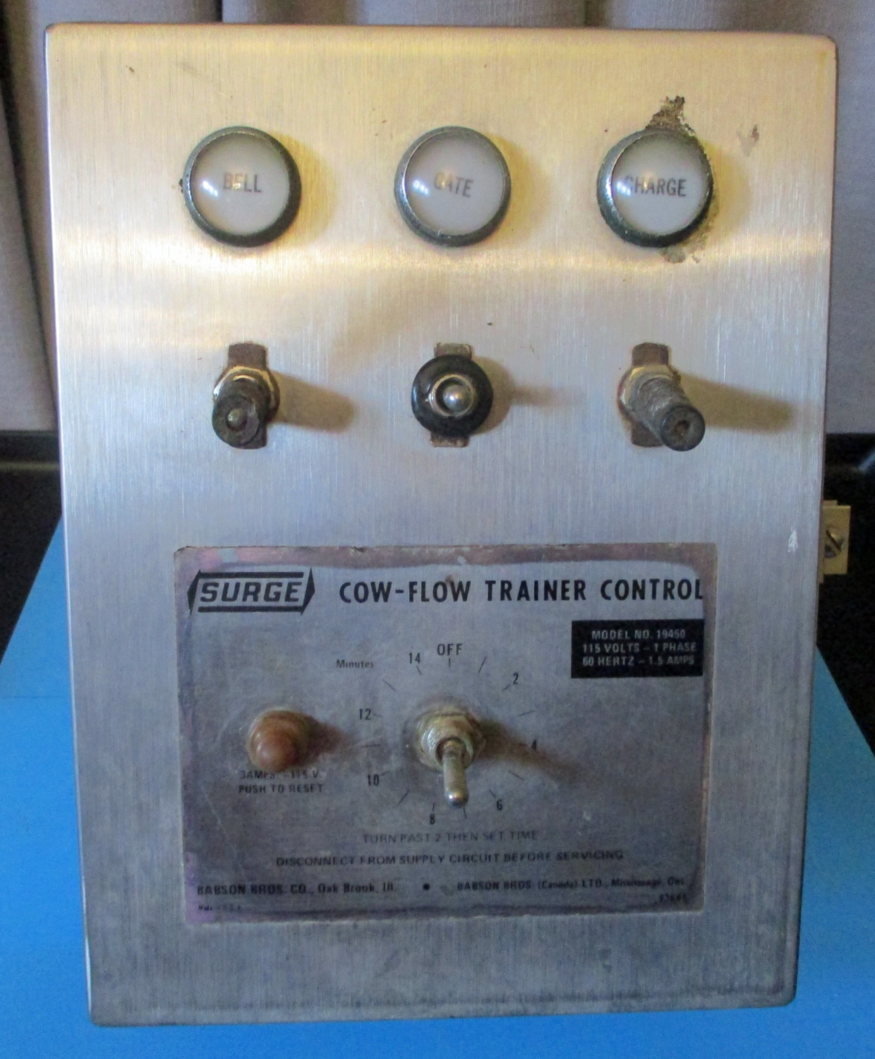 Cow-Flow Trainer Control