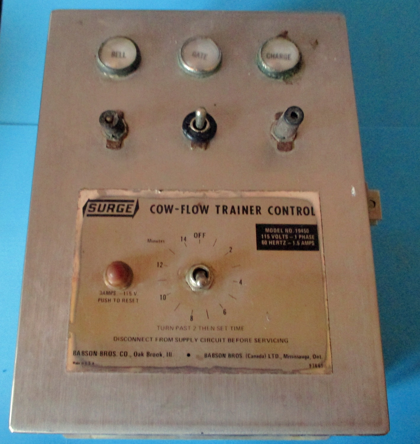 Cow-Flow Trainer Control 4 Cow-Flow Trainer Control