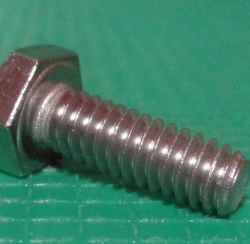 Bolt, Hx, 7/8&Quot;L, 1/4-20 Thd Sz