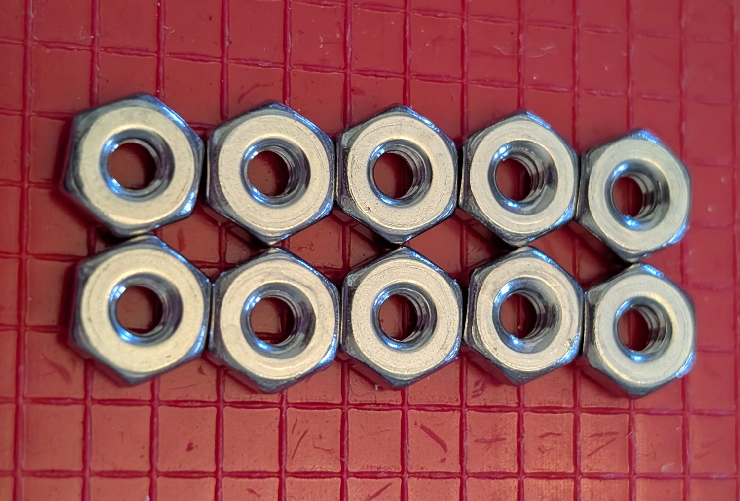 Nut, SS Hex, #6-32 THD SZ, Pkg/10 3 Nut, SS Hex, #6-32 THD SZ, Pkg/10
