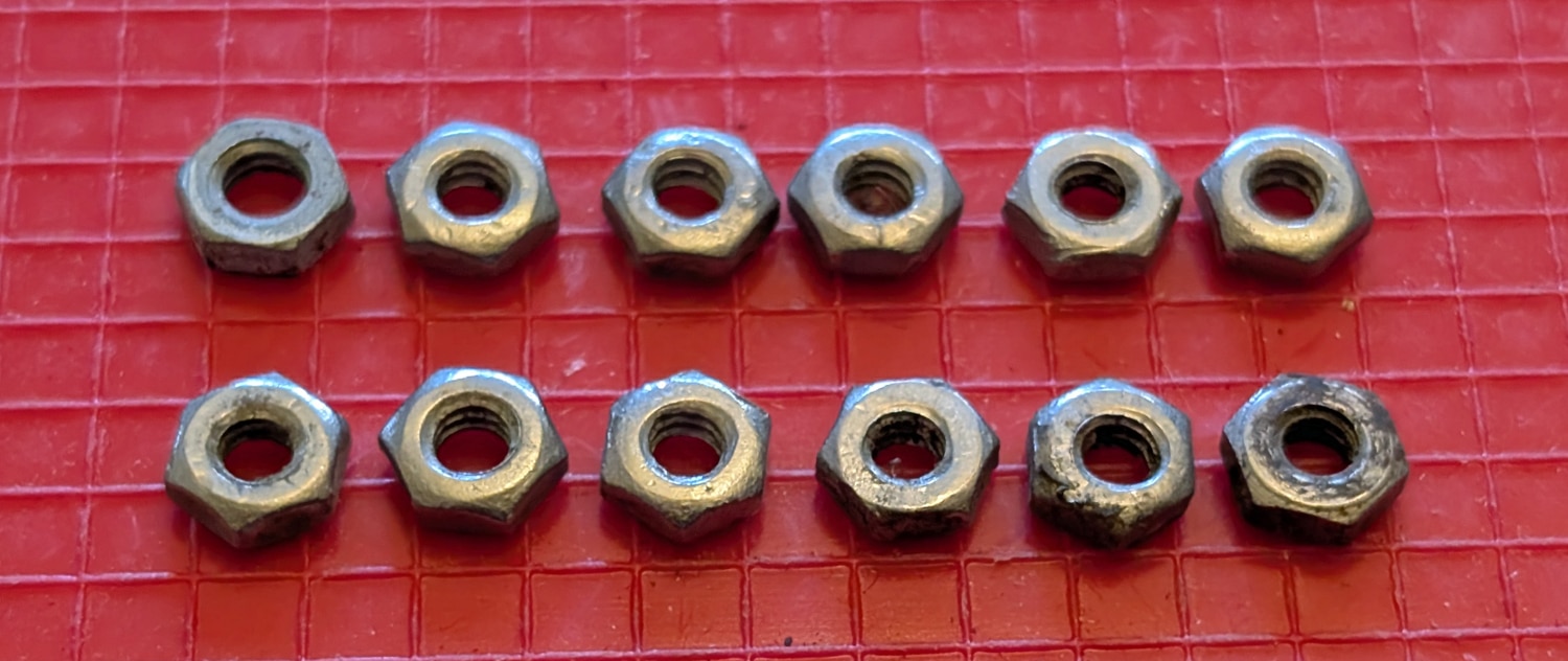 Hex Nut, SS, #6-32 THD SZ, Pkg/12 3 Hex Nut, SS, #6-32 THD SZ, Pkg/12