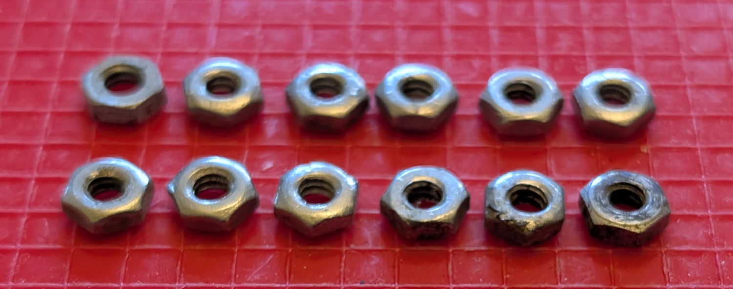 Hex Nut, SS, #6-32 THD SZ, Pkg/12 4 Hex Nut, SS, #6-32 THD SZ, Pkg/12