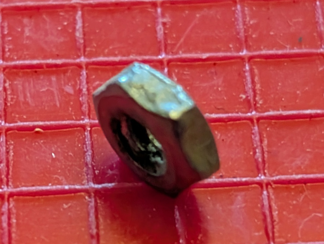 Hex Nut, SS, #6-32 THD SZ, Pkg/12 6 Hex Nut, SS, #6-32 THD SZ, Pkg/12