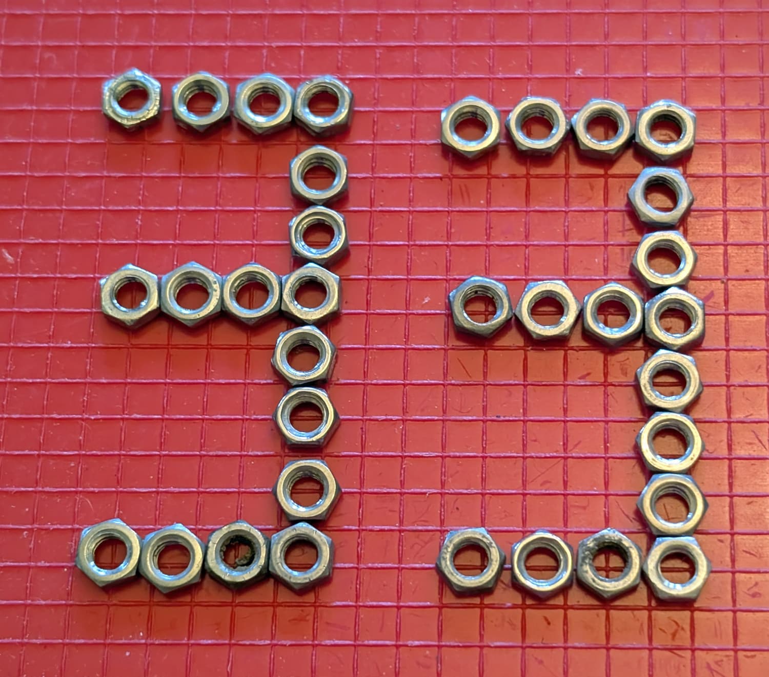 Hex Nut, #8-32 THD SZ, SS, Pkg/33 3 Hex Nut, #8-32 THD SZ, SS, Pkg/33
