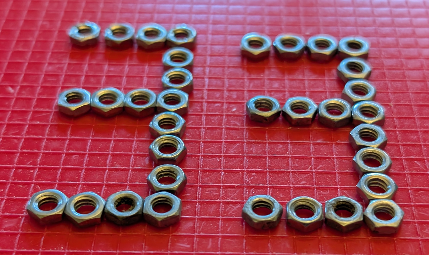 Hex Nut, #8-32 THD SZ, SS, Pkg/33 4 Hex Nut, #8-32 THD SZ, SS, Pkg/33