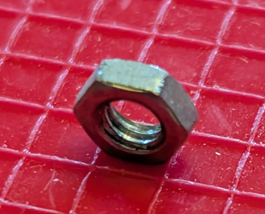 Hex Nut, #8-32 THD SZ, SS, Pkg/33 6 Hex Nut, #8-32 THD SZ, SS, Pkg/33