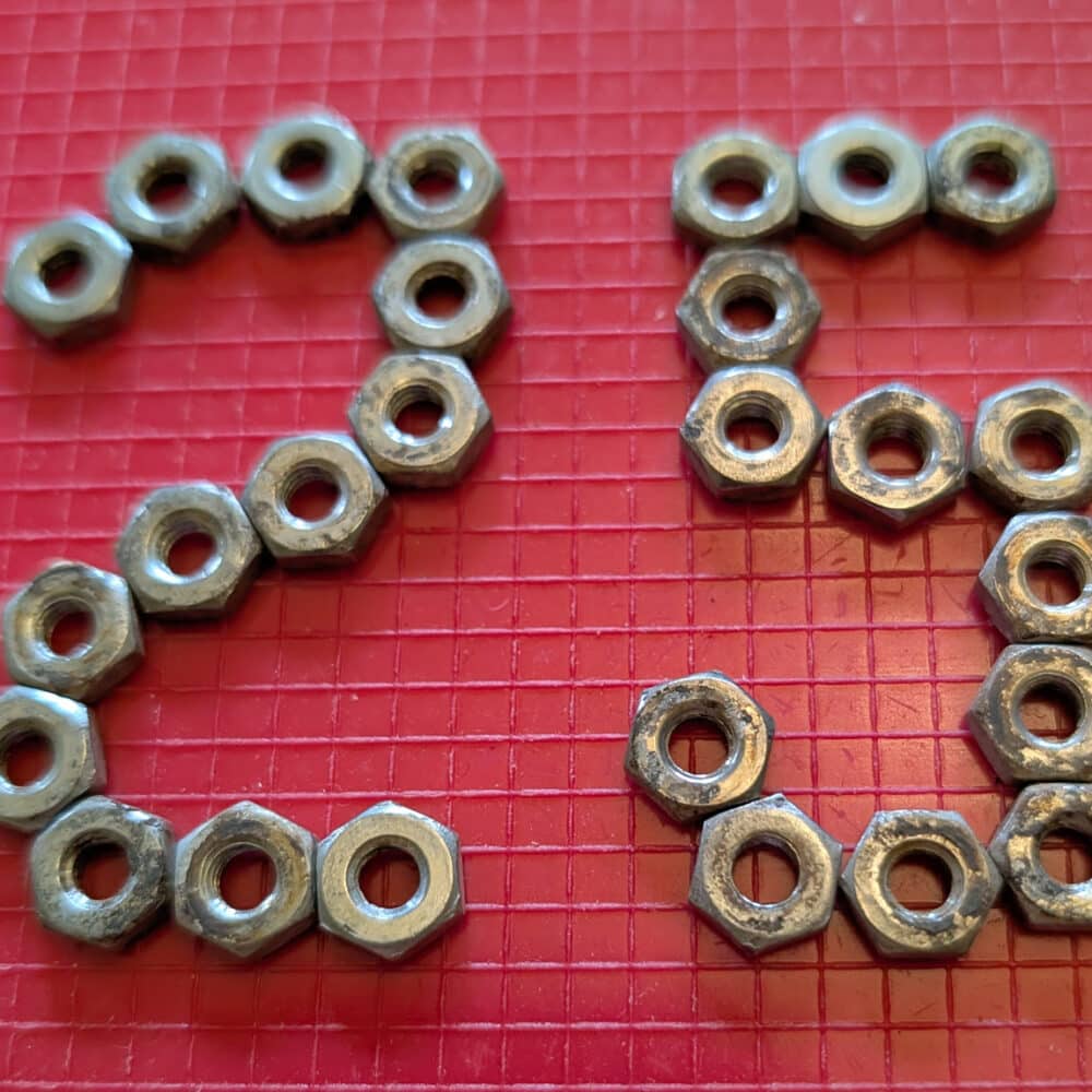 SS Hex Nut, #10-32 THD SZ, Pkg/25