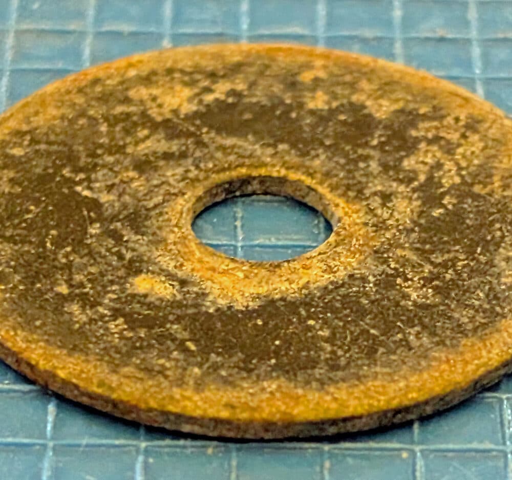 Fender Washer, 1 1/4"OD, 1/4"ID, 1/16"H