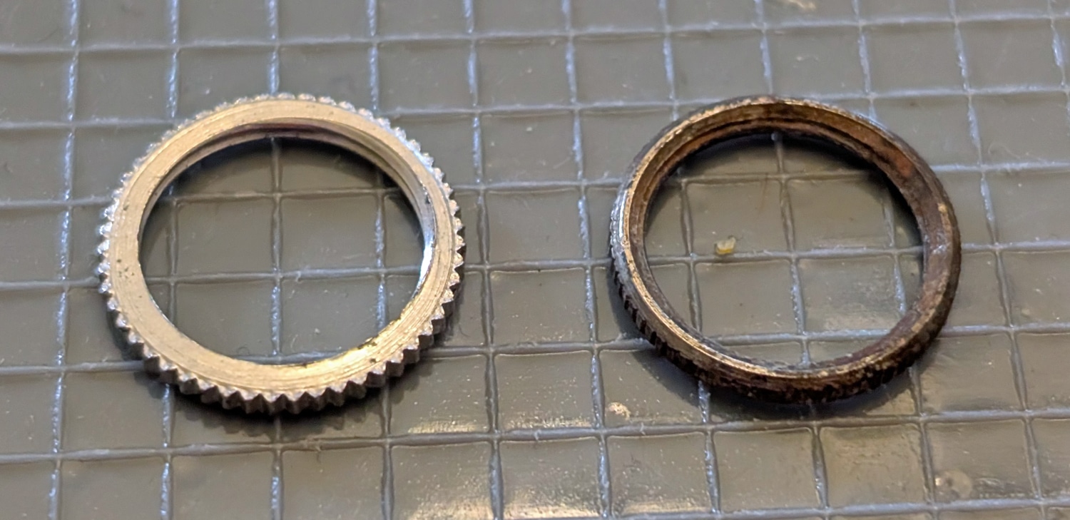 SS Switch Nut, 9/16"OD, 7/16"ID, 1/16"H SS, Pkg./2 3 SS Switch Nut, 9/16"OD, 7/16"ID, 1/16"H SS, Pkg./2