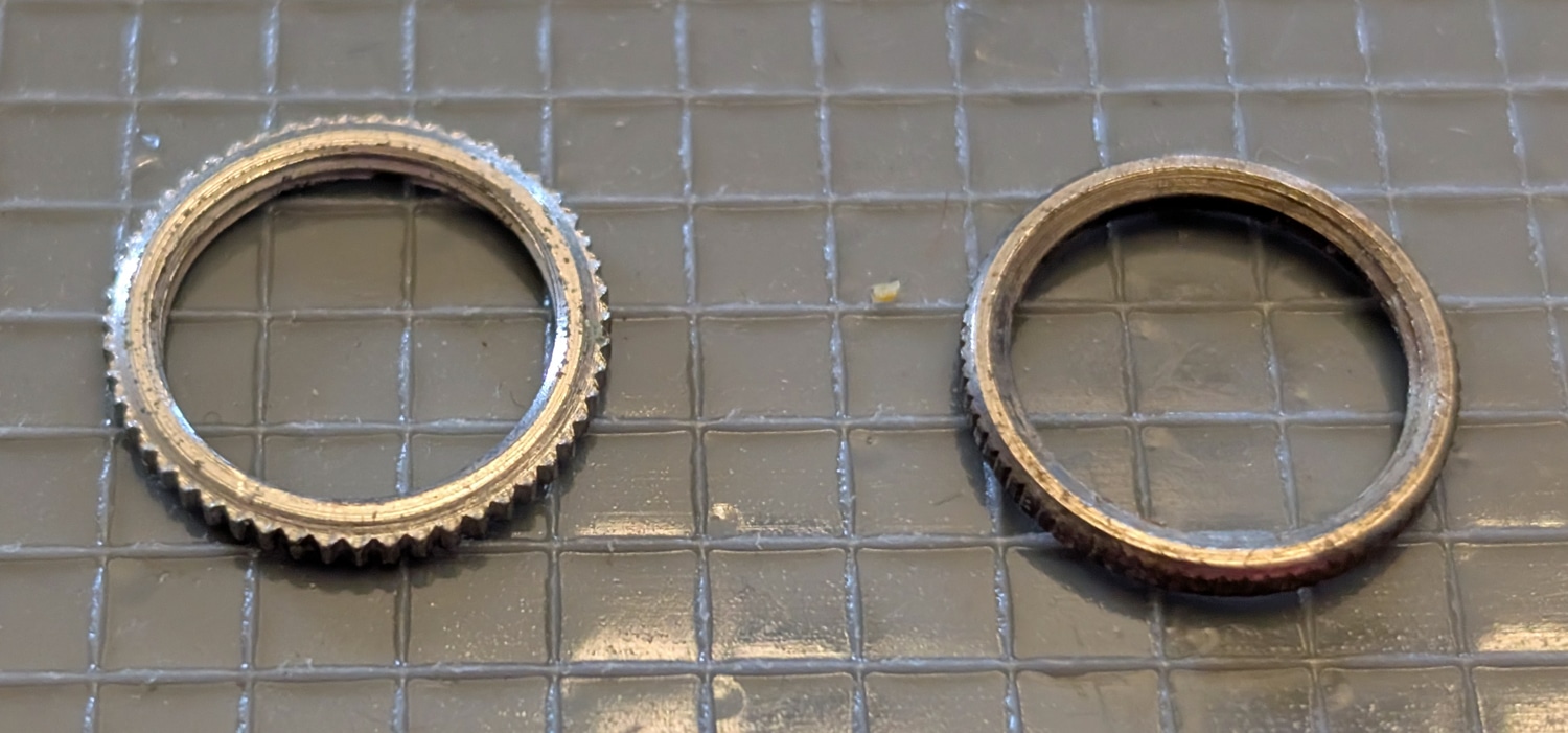 SS Switch Nut, 9/16"OD, 7/16"ID, 1/16"H SS, Pkg./2 4 SS Switch Nut, 9/16"OD, 7/16"ID, 1/16"H SS, Pkg./2