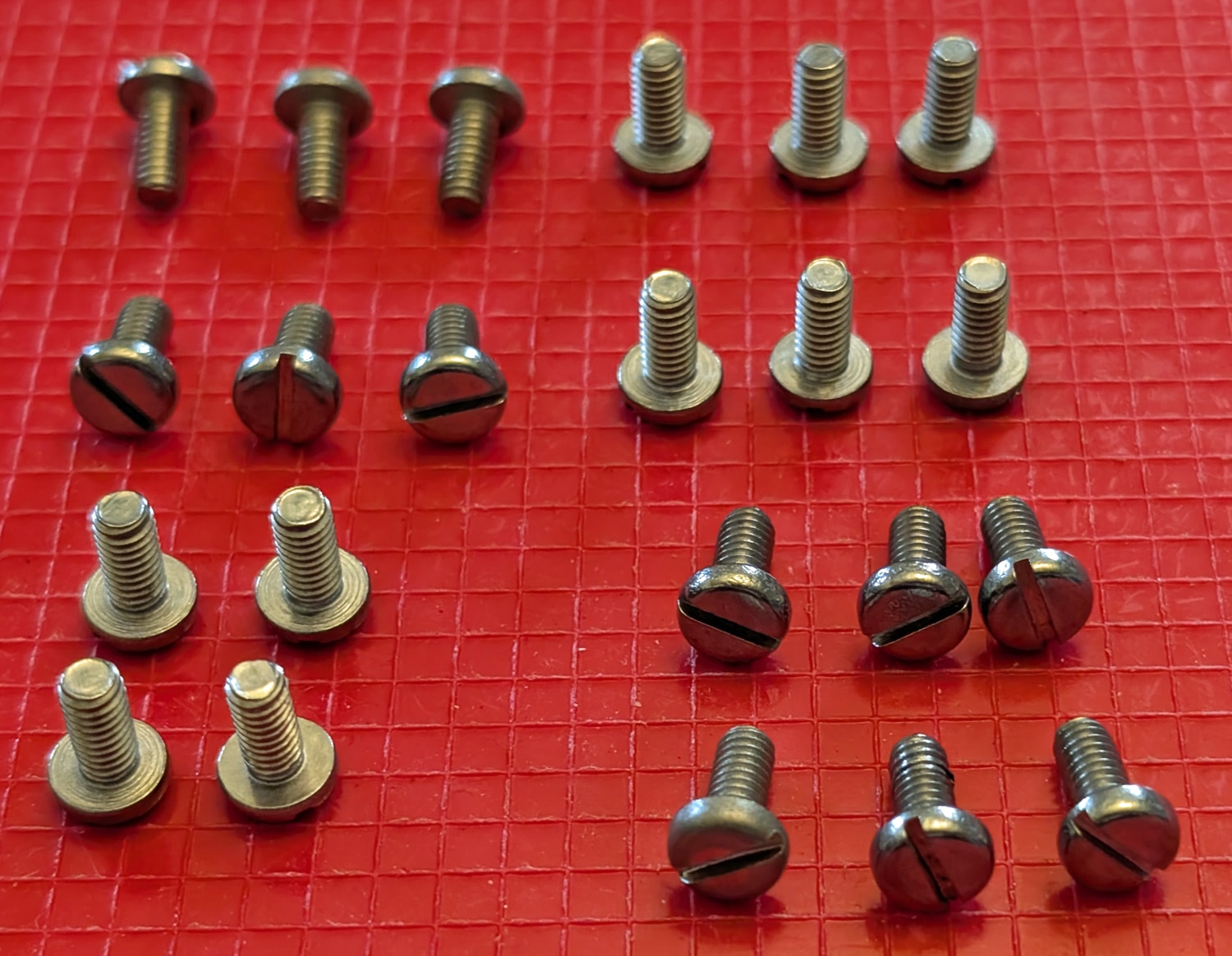 SS Screw, PN SL, 7/16"L, #8-32 THD SZ, Pkg./22 3 SS Screw, PN SL, 7/16"L, #8-32 THD SZ, Pkg./22