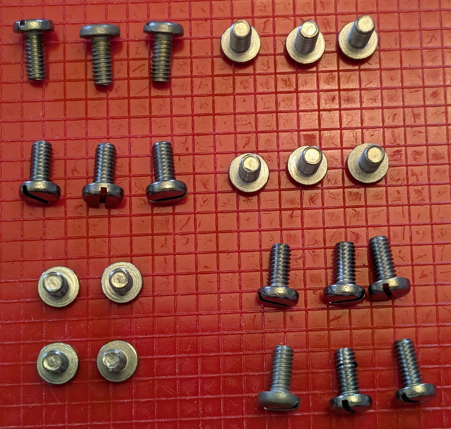 SS Screw, PN SL, 7/16"L, #8-32 THD SZ, Pkg./22 4 SS Screw, PN SL, 7/16"L, #8-32 THD SZ, Pkg./22