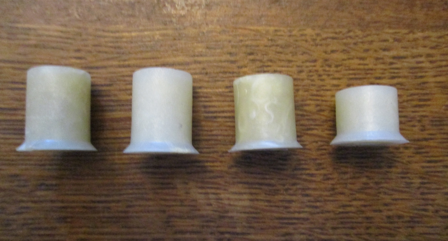 Caps, Spool, 3/4"L, 11/16"L, 1/2"L, Pkg of 4 3 Caps, Spool
