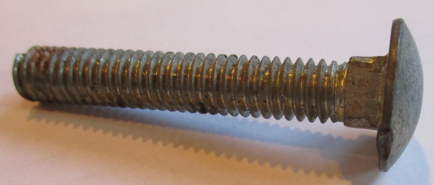 Bolt, Carriage, 2 1/16"L 11/16" HD OD 3 Bolt, Carriage, 2 1/16"L 11/16" HD OD